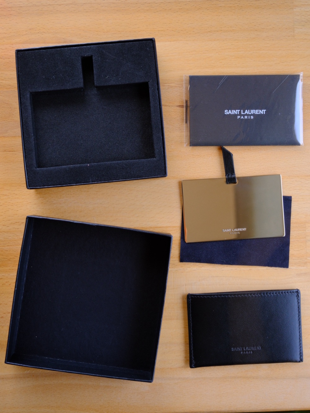 Saint Laurent mirror/card holder